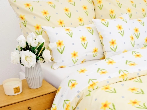 povlečení květiny