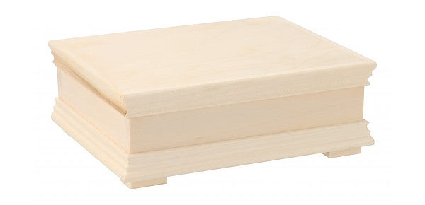 Dřevěná krabička bez přihrádek