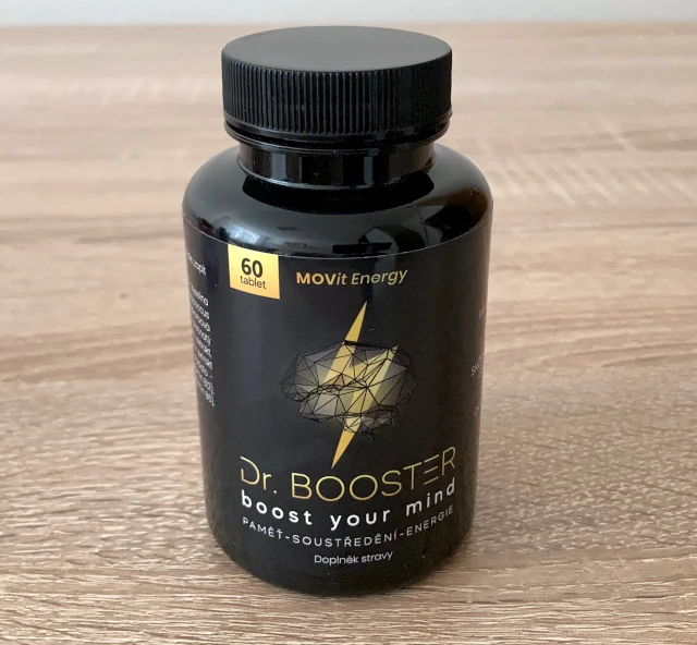 Dr. Booster - paměť, soustředění movit energy zkušenost recenze