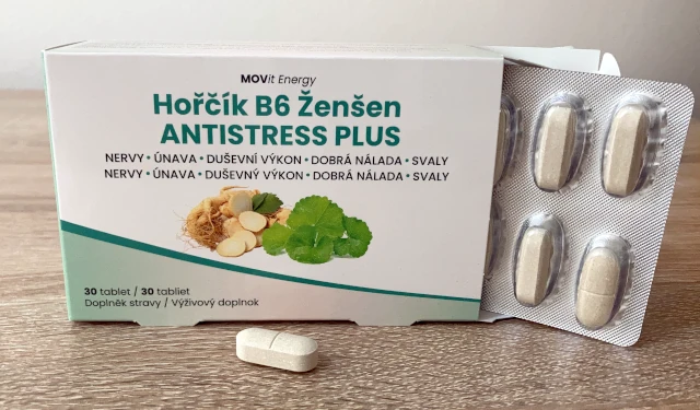 Hořčík B6 Ženšen Antistress PLUS recenze