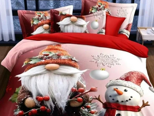 povlečení vánoční skřítek mikuláš