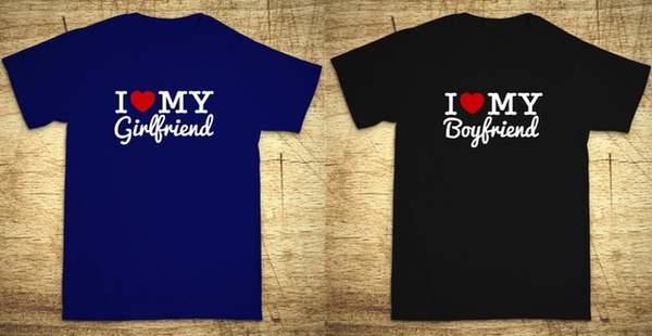tričko I love my girlfriend/boyfriend