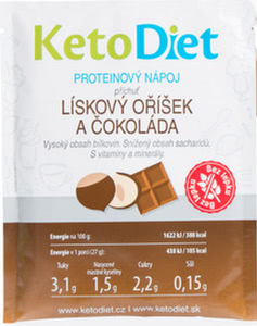 ketodiet proteinový nápoj na hubnutí