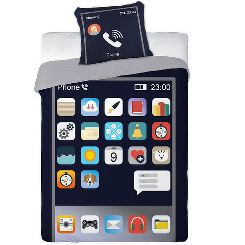 mobil phone 3d povlečení