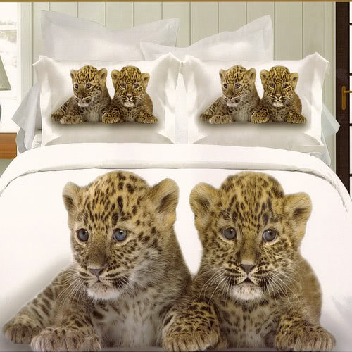 kotě gepard 3d ložnice